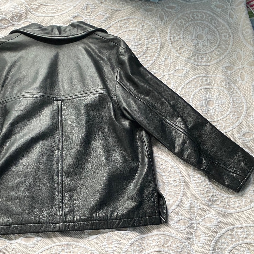 Siena Studio Black Leather Jacket - Picture 5 of 12